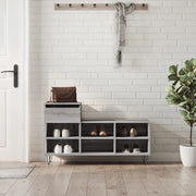 Scarpiera Grigio Sonoma 102x36x60 cm in Legno Multistrato 831370