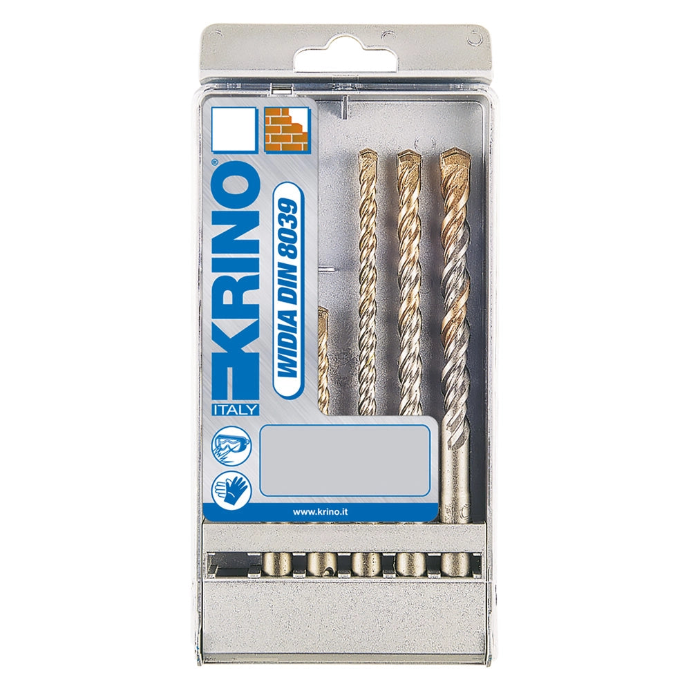 PUNTE MURO SERIE SDS PLUS PER MARTELLI cf. 5 pz  - KRINO