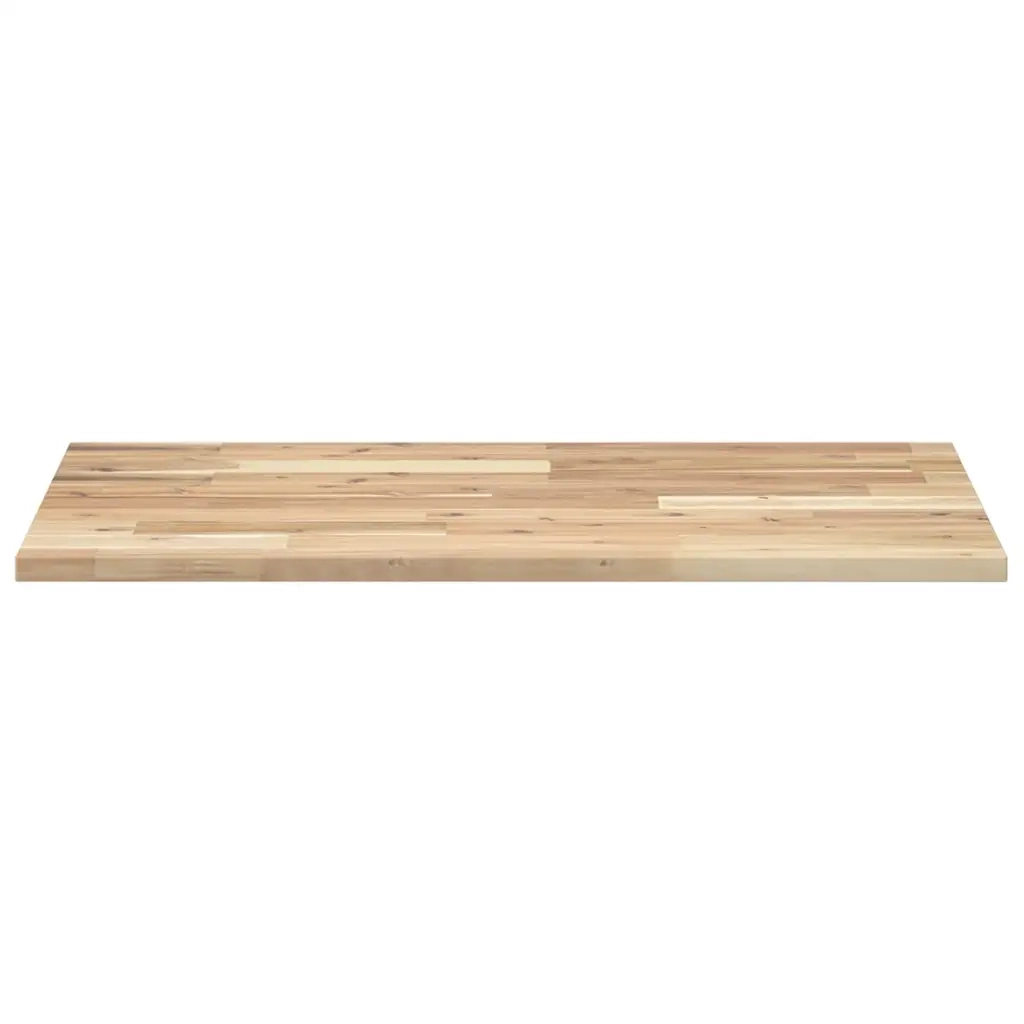 Piano Tavolo Rettangolare 60x50x2cm in Legno Massello di Acacia 4008750