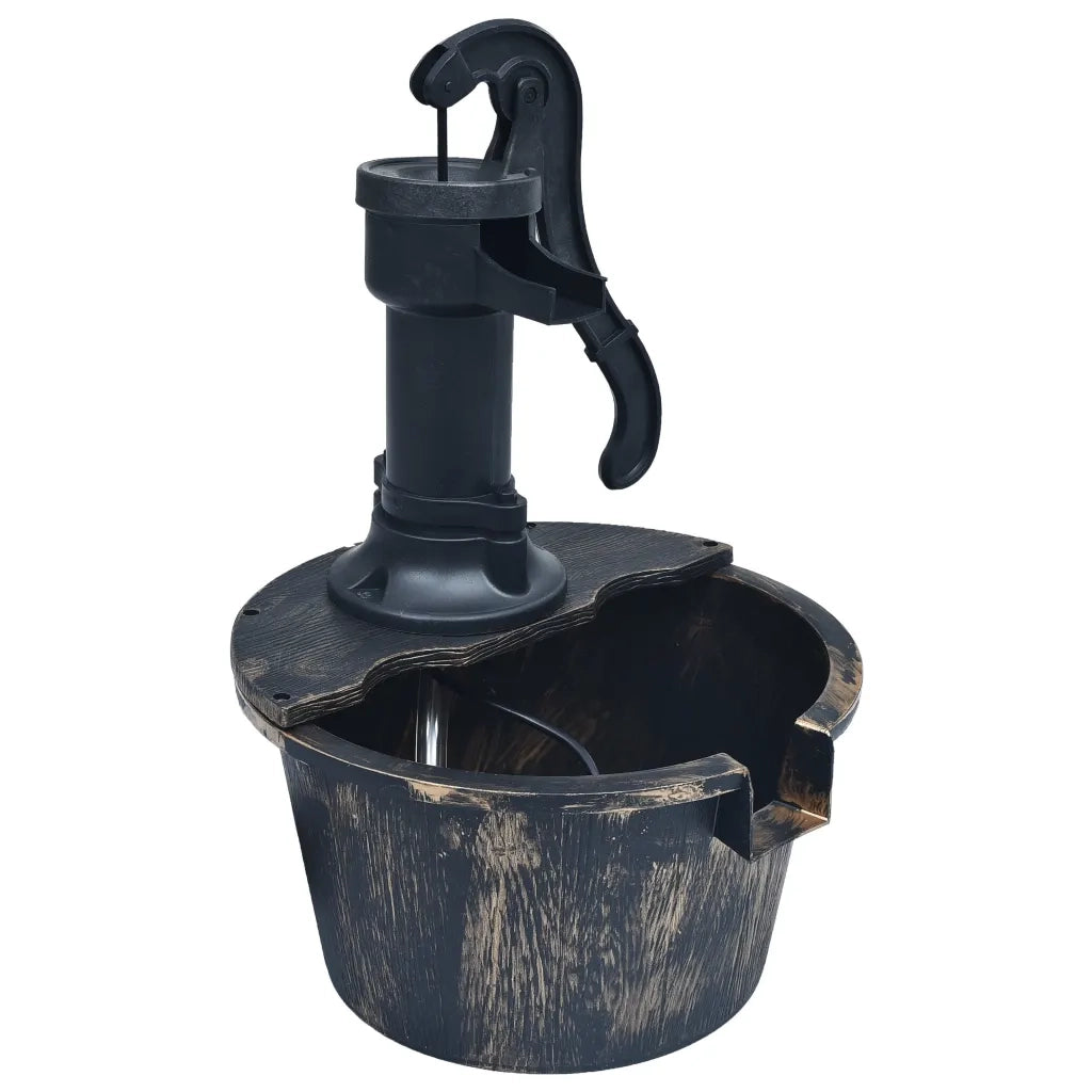 Fontana da Giardino Barile con Pompa 48231