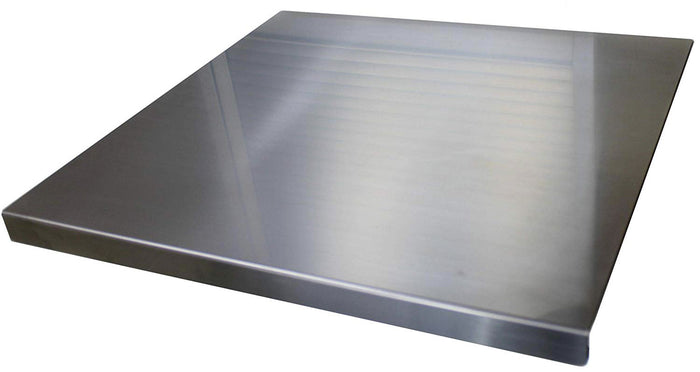 Tagliere Spianatoia per Alimenti 49,5x59 cm in Acciaio Inox Rocila