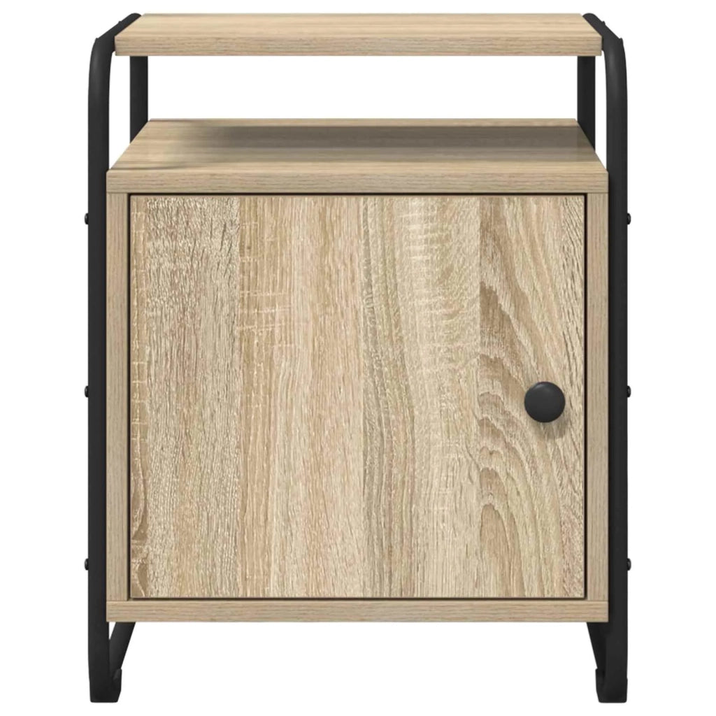 Armadio da Notte 2 pz Rovere Sonoma Legno ingegnerizzato 8007614