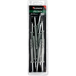 ELEMATIC BLISTER TASSELLO JTX TP/V 8X75 C/VITE 10 PZ- 10,0 confezione