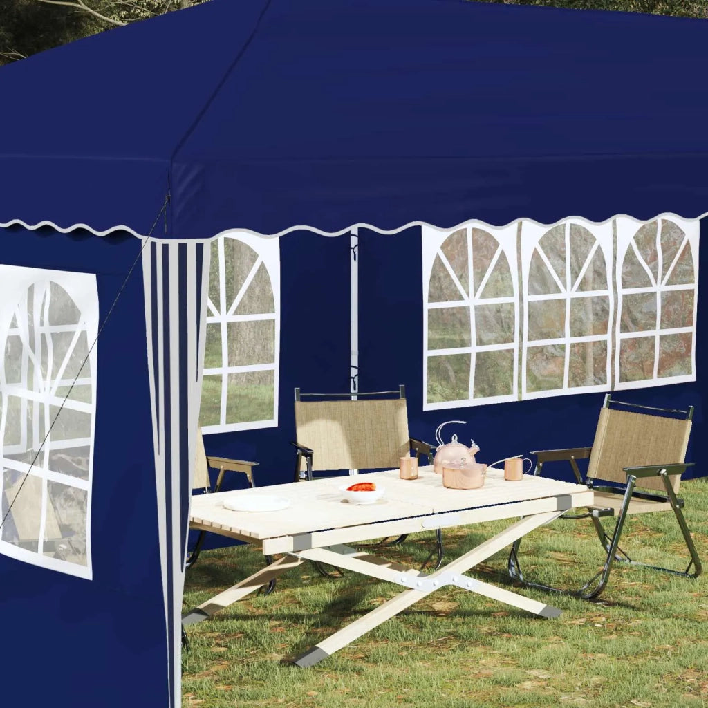 Tenda per feste a pop-up 575 x 289 x 245 cm Blu 42019791