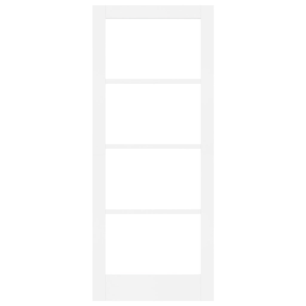 Porta interna con vetro "ORKDAL" Bianco 83x202x4 cm