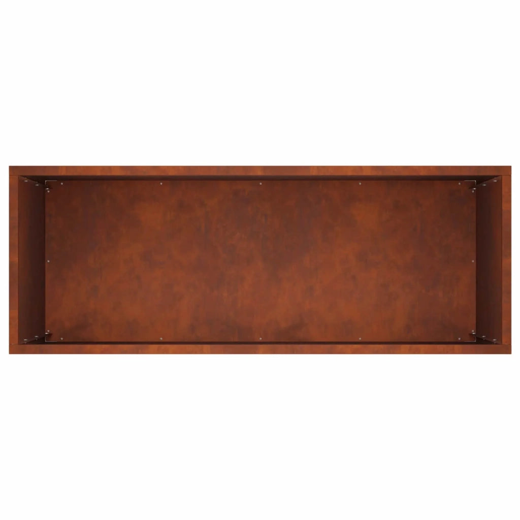 Vaso da giardino Ruggine 80 x 40 x 50 cm Acciaio Corten 8005720