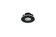 Faretto da incasso LED 6,5W LAMONT Trio tondo nero IP65