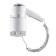 Asciugacapelli con Base a Muro Elettrico 1200w per Albergo Hotel Palestra B&B