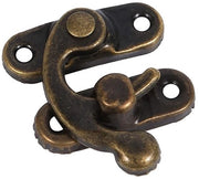 Haken in Stile Vittoriano - 12 Pezzi - Design Retro - Adatto per Scatole in Legno