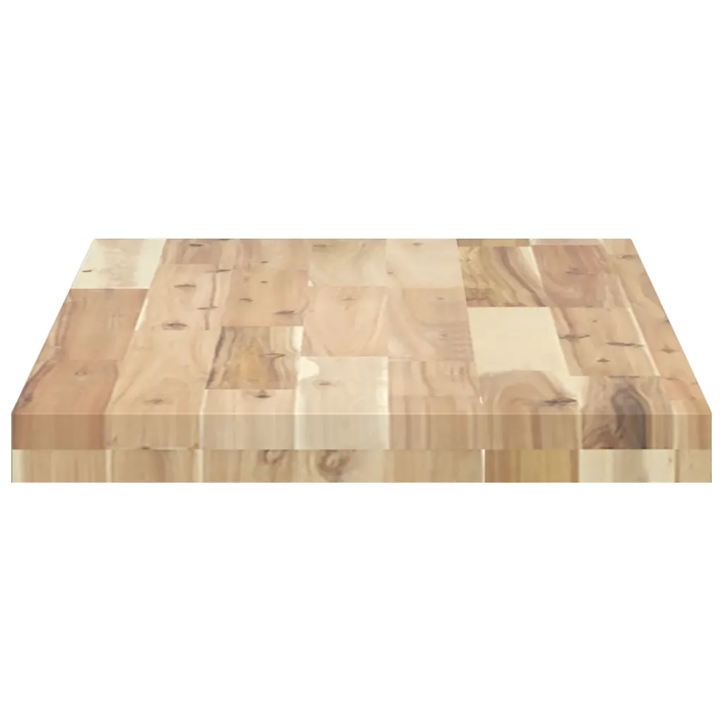 Piano da Bagno Non Trattato 100x40x4cm Legno Massello di Acacia 3279673