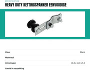 Kit di guida catena di alta qualità - Kit di guida catena a rulli - Materiale resistente - Installazione semplice - Resistente agli urti - Guida catena ottimale - Guida catena