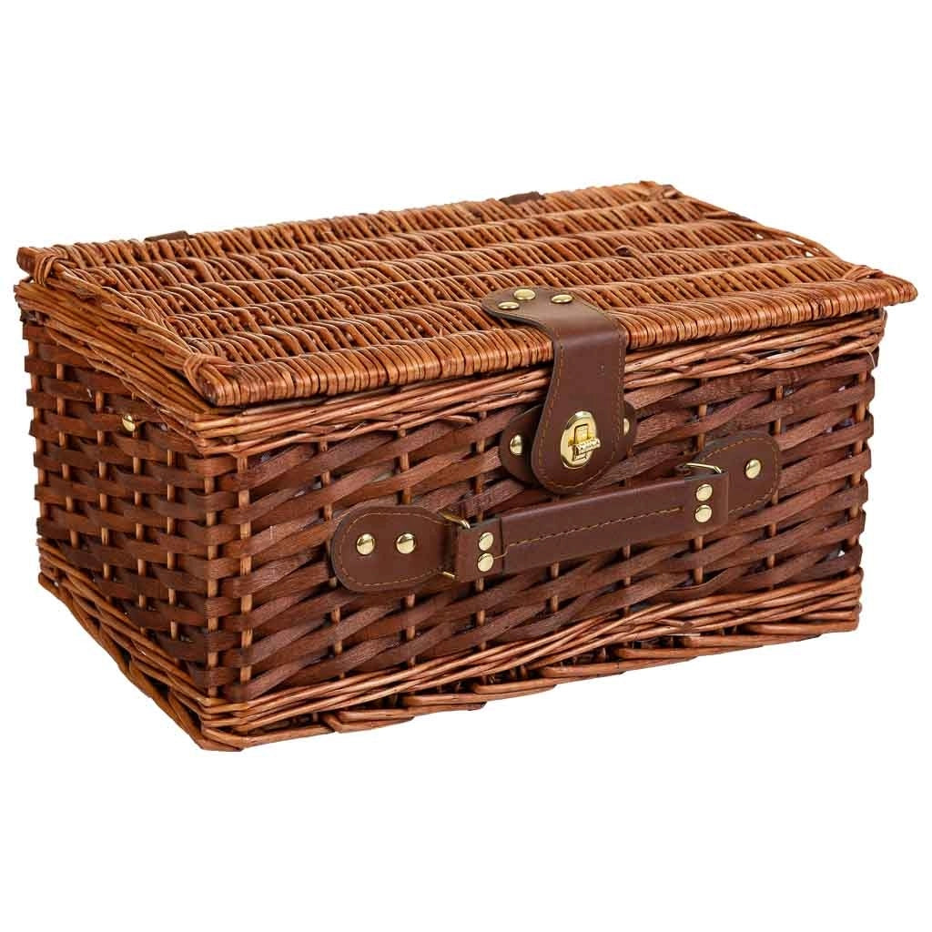 Cesto pic-nic marrone 38x26x19h