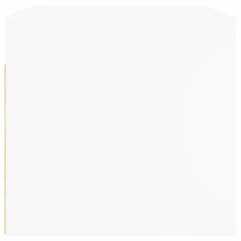 Mobili a Muro con Ante in Vetro 2pz Bianco 68,5x37x35 cm 836498