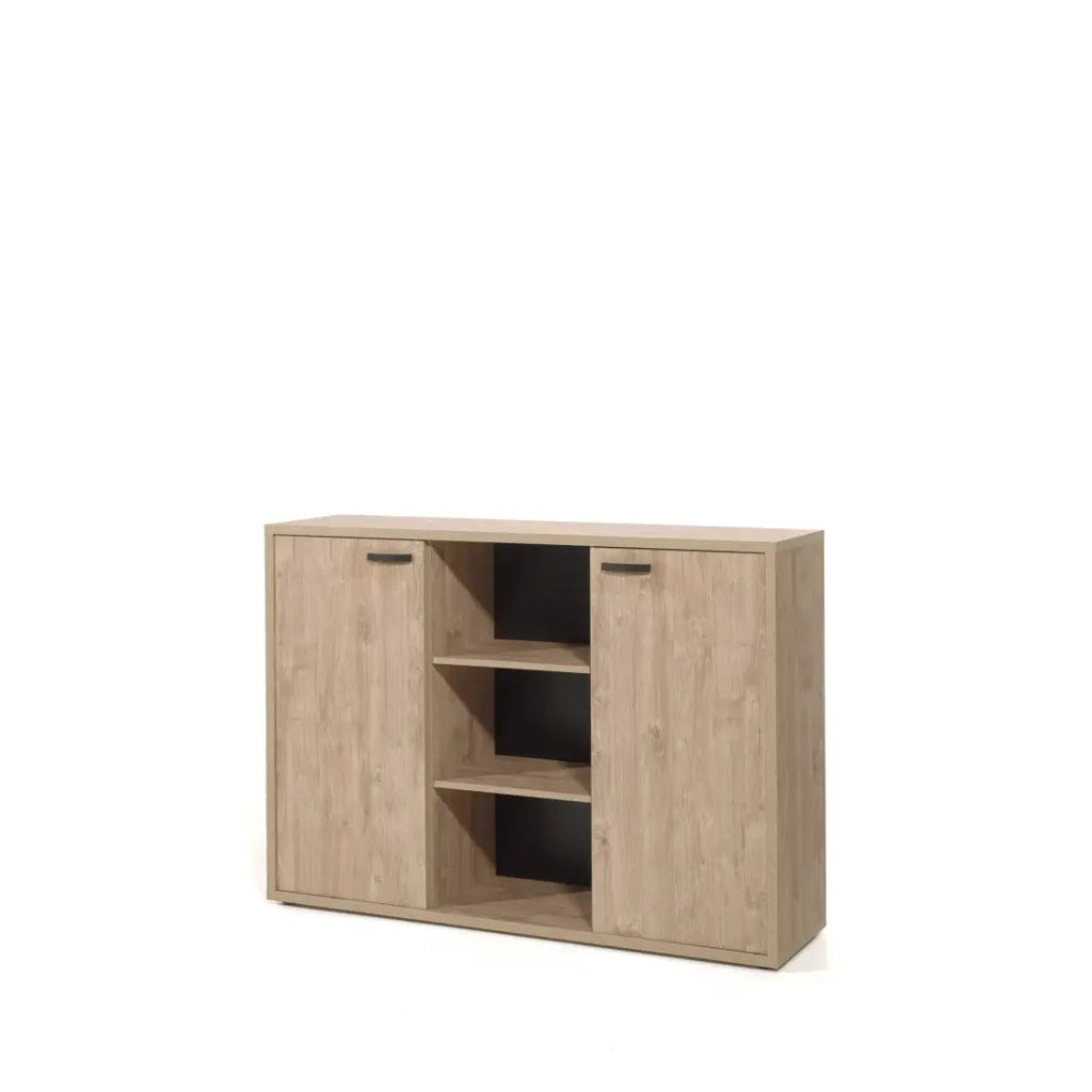 Set di 5 mobili da ufficio professionale in colore quercia dorata collezione DEPÉ