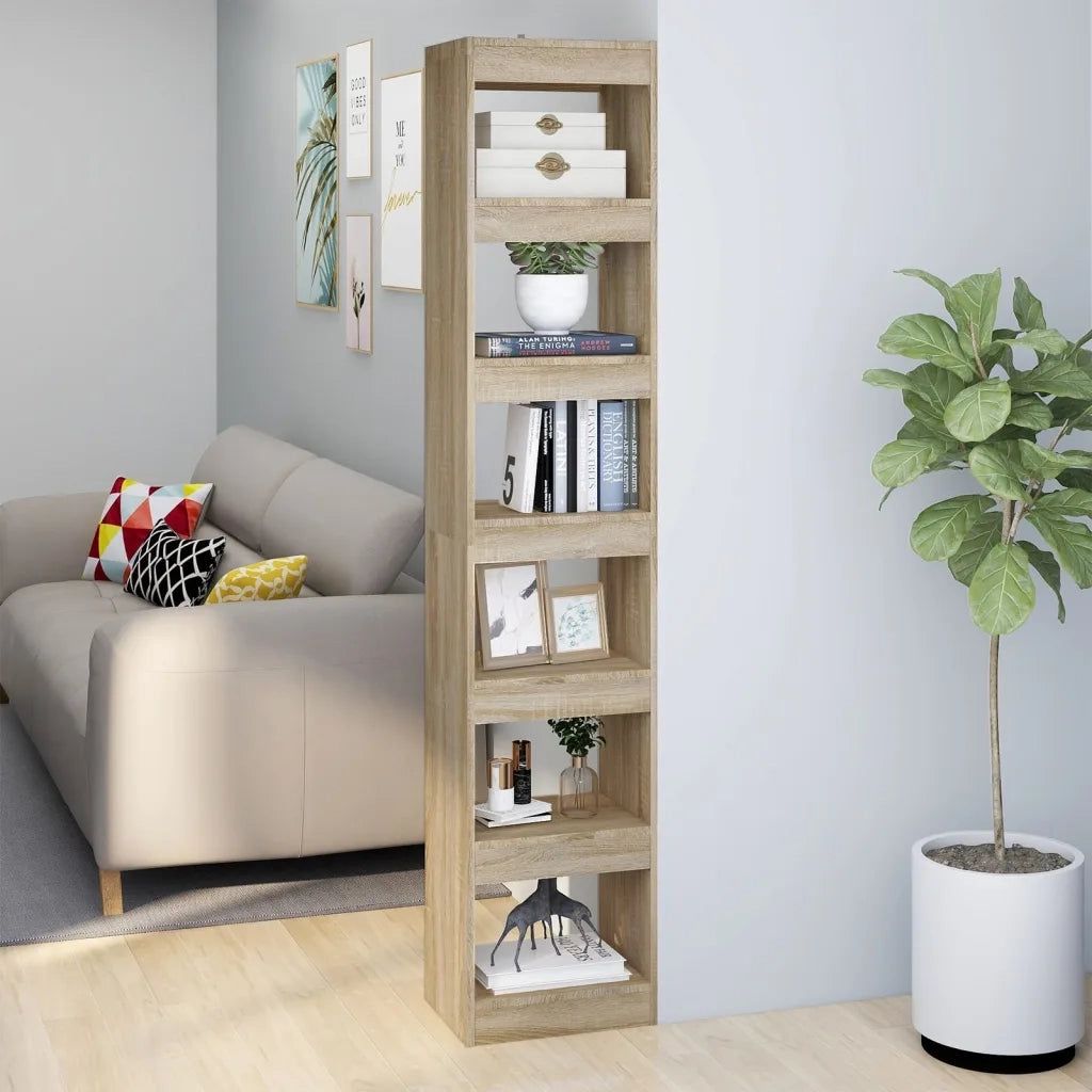 Libreria/Divisorio Rovere Sonoma 40x30x198 cm 811640