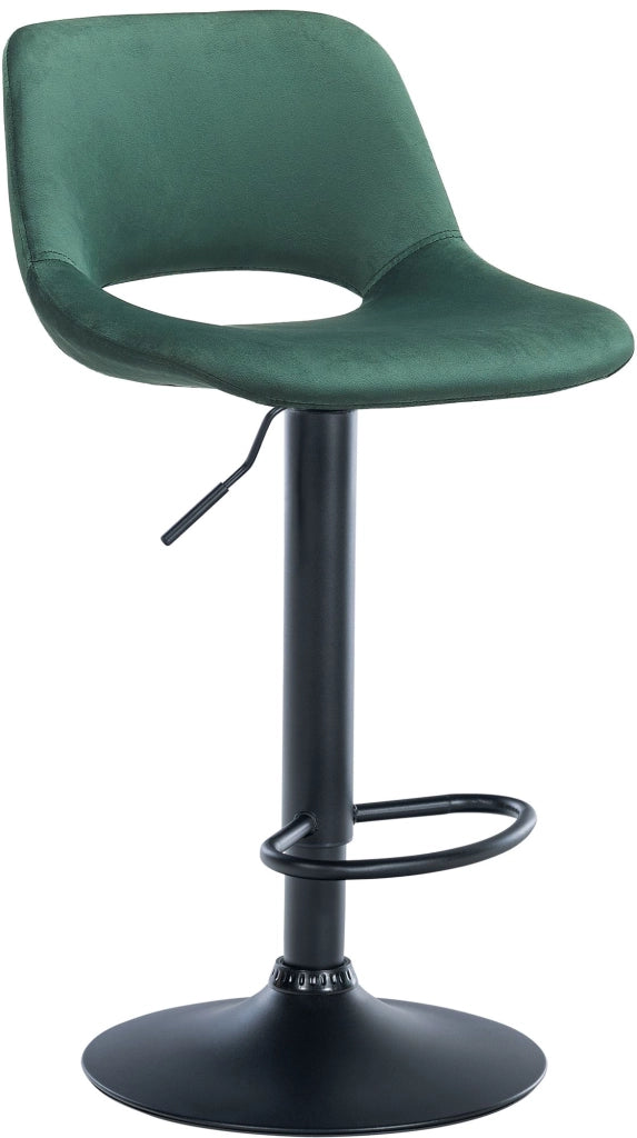 Barhocker Camden Samt schwarz