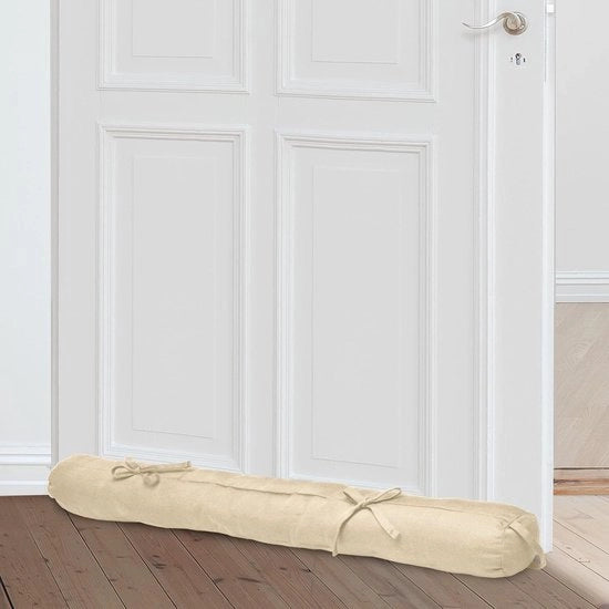 Blocco Ventilazione per Porte 10x100cm - Strisce di Blocco per Porte Silenziatore di Ventilazione Striscia di Blocco Creme