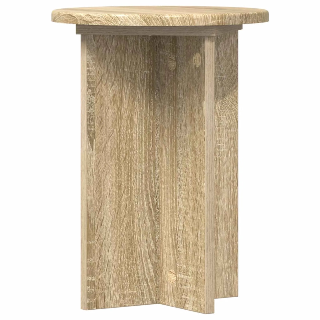 Supporto per piante 2 pcs Rovere Sonoma Ø29,5 x 40 cm