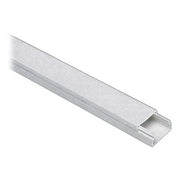 MINI CANALINA ADESIVA PASSAGGIO CAVI - PVC BIANCO MM 22X10 MT 2- 12 pezzi