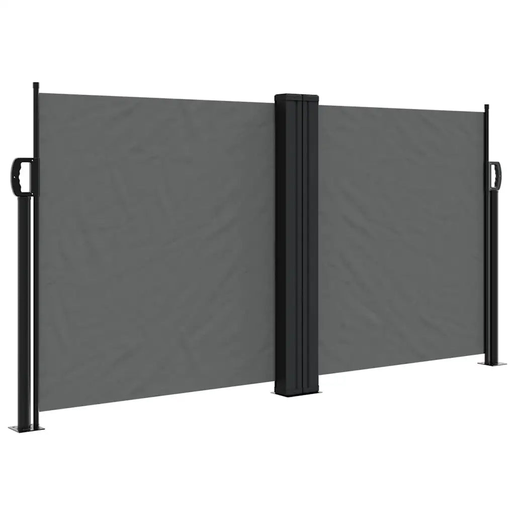 Tenda da Sole Laterale Retrattile Antracite 120x600 cm 4004598