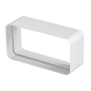 GIUNTO IN ABS PER TUBO DI AERAZIONE RETTANGOLARE- mm 120x60- FIRST- pezzi 1
