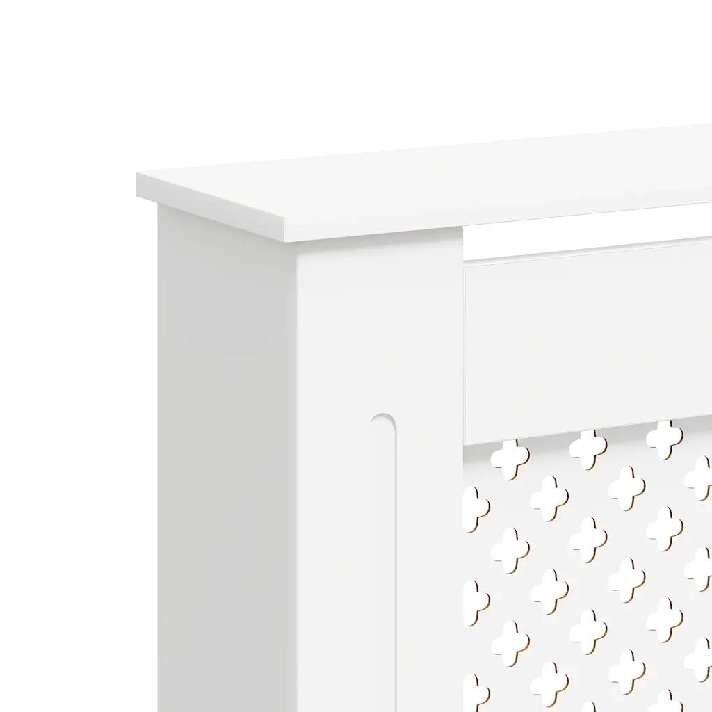 Copertura per Radiatore Bianca 152x19x81,5 cm in MDF CFW9642364