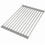 Scolapiatti Arrotolabile Per Lavello Rea P12298a Grey