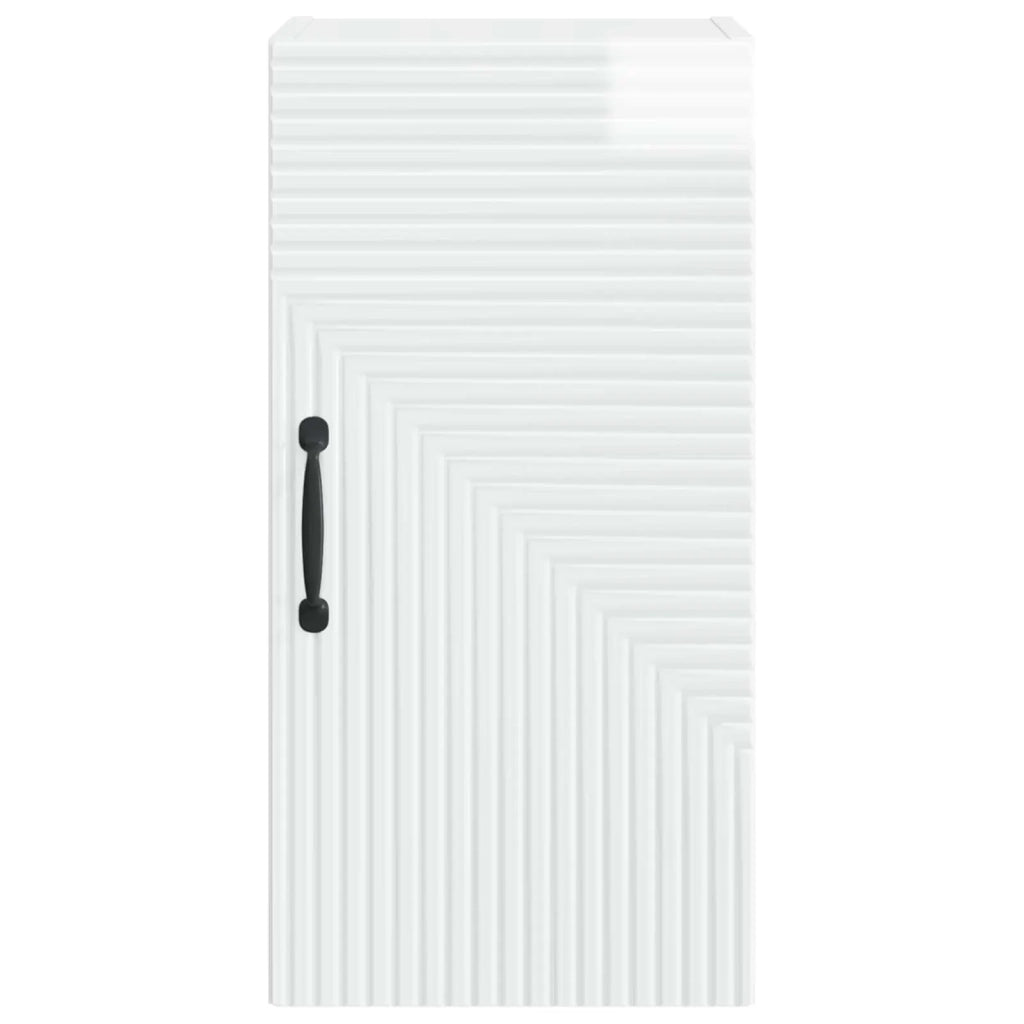 Armadio da bagno a muro HAARLEM Bianco Lucido 30 x 31 x 59 cm 896809