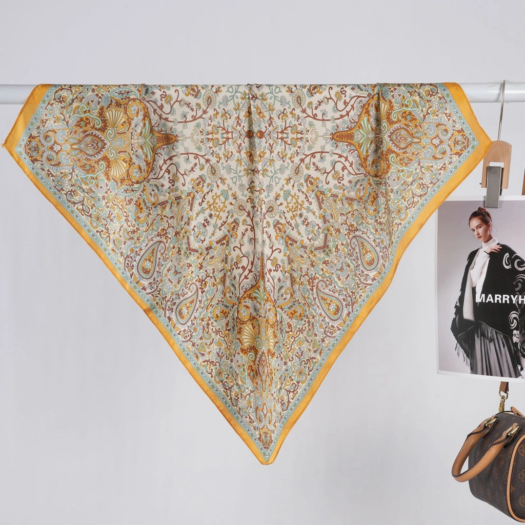 Nuova sciarpa con motivo paisley in stile retr¨°