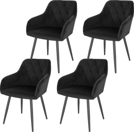 Set di 4 sedie da pranzo - imbottitura robusta e morbida - design moderno e stile - comfort ergonomico - ideale per salotto e sala da pranzo - nero

Modello: 
Specifica: 
Codice prodotto: