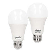 Set 2 Lampadine LED Smart E27 A60 Wi-Fi RGB Dimmerabili Bianco Alecto