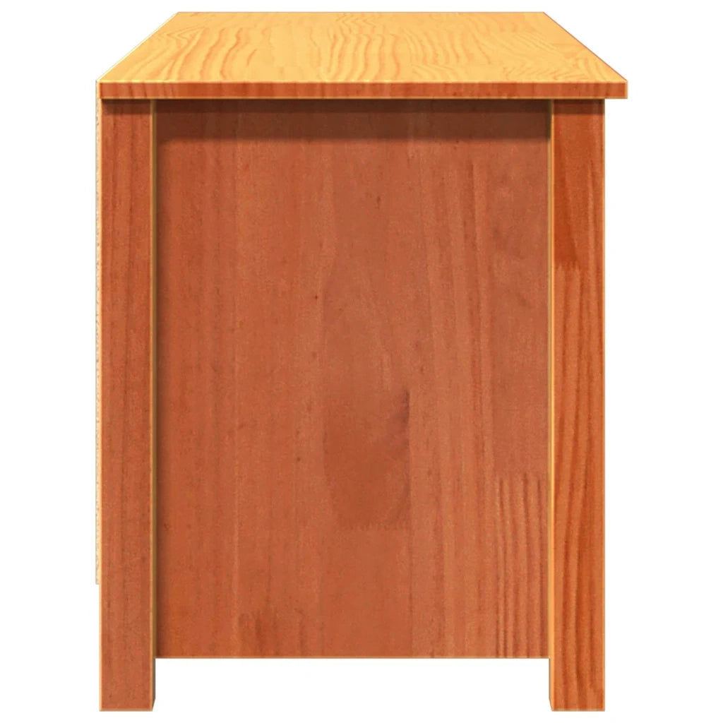Panchina con contenitore Marrone cerato 110 x 38 x 45,5 cm CFW3654259