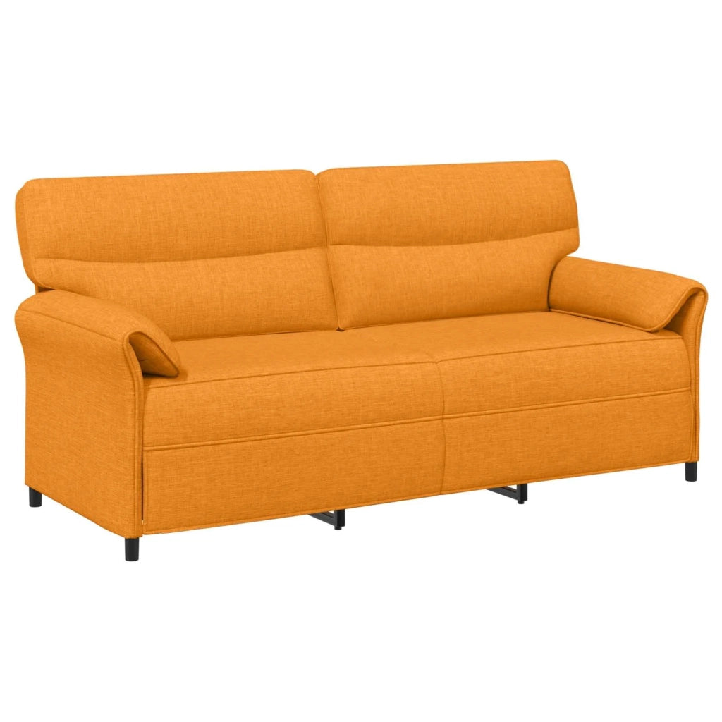 Set di divani 2 pz Giallo Scuro Tessuto 3424880