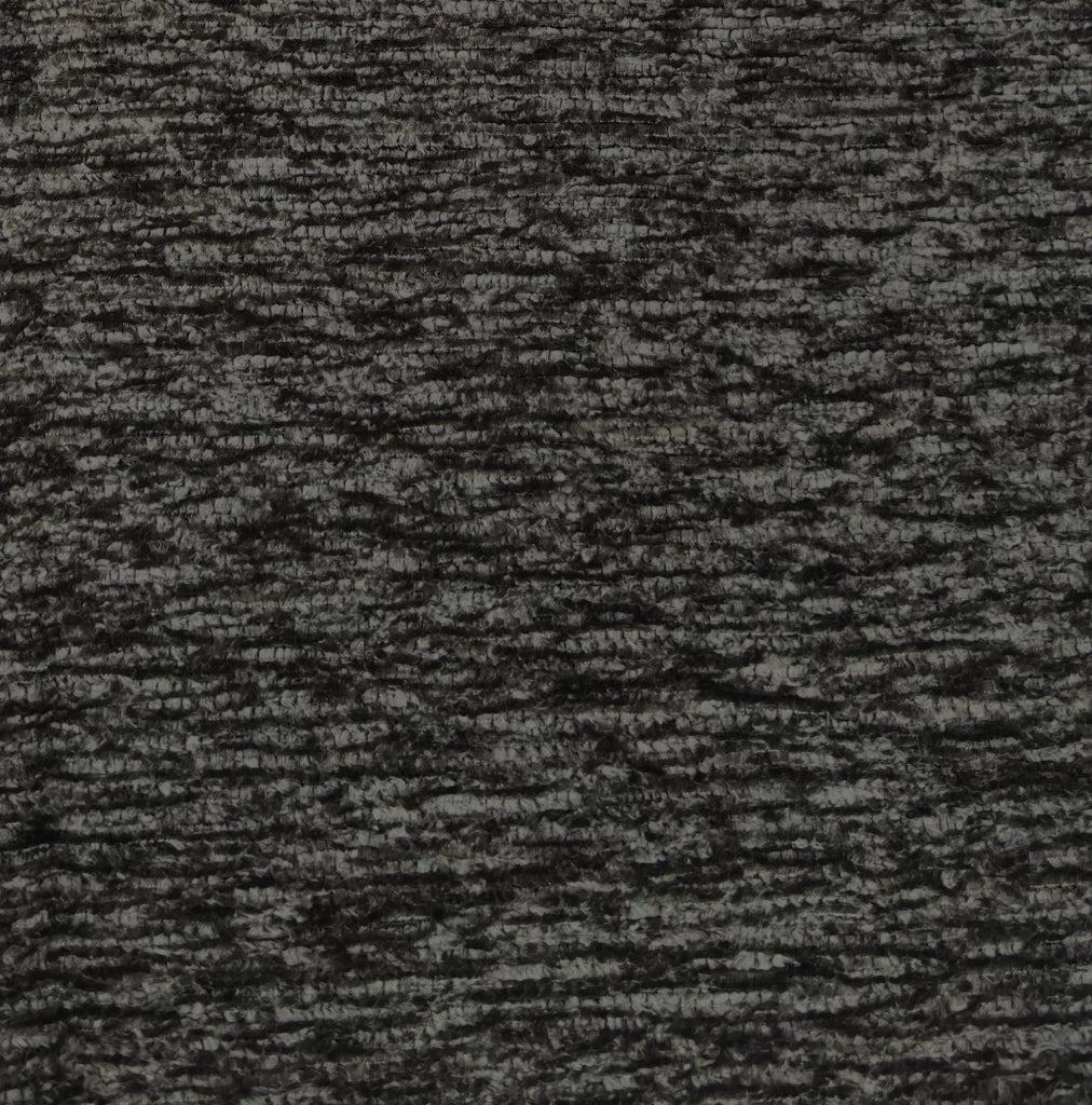 Divano in ciniglia grigio scuro 401x200x85 cm