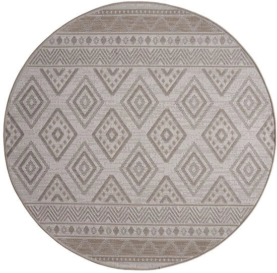 Tappeto a tessuto piatto-stile scandinavo-duraturo-patroni geometrici-ambiente interni/esterni