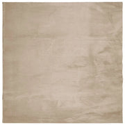 Tappeto del soggiorno | Tappeto a Pelo Corto HUARTE Morbido e Lavabile Sabbia 120x120cm