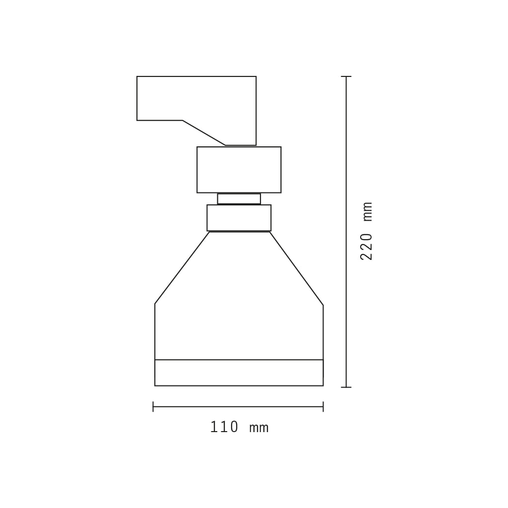 Faretto led a binario bianco bifase 35w luce calda 3000k