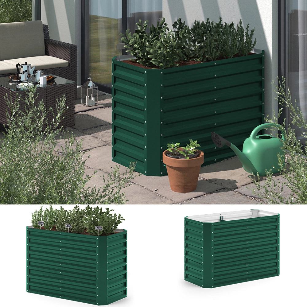 OK-Living Letto per orto rialzato Verde 120 x 60 cm