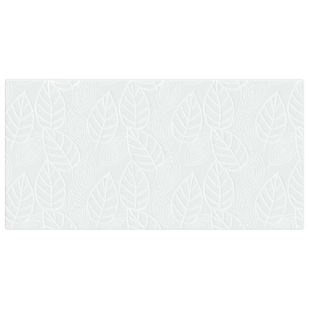 Testiera da Muro DELFT Bianco Legno ingegnerizzato 897195
