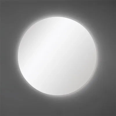 Specchio tondo 90 cm a filo lucido con illuminazione perimetrale a LED