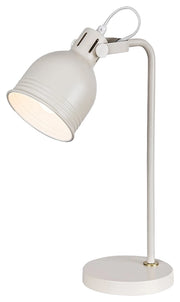 Lampada da scrivania industrial beige E14 Flint 2241 Rabalux