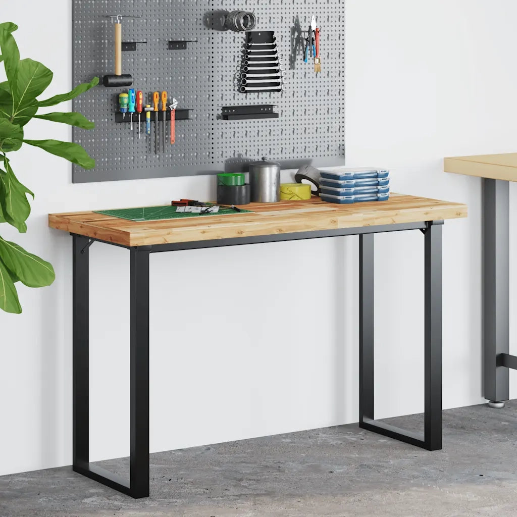 vidaXL Piano Scrivania a Olio 160x50x4 cm Legno Massello Acacia