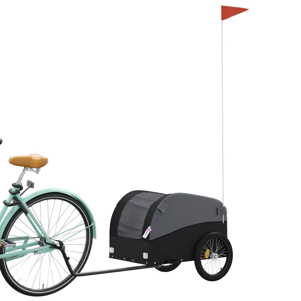 Rimorchio da Bici Nero 30 kg in Ferro CFW9823551