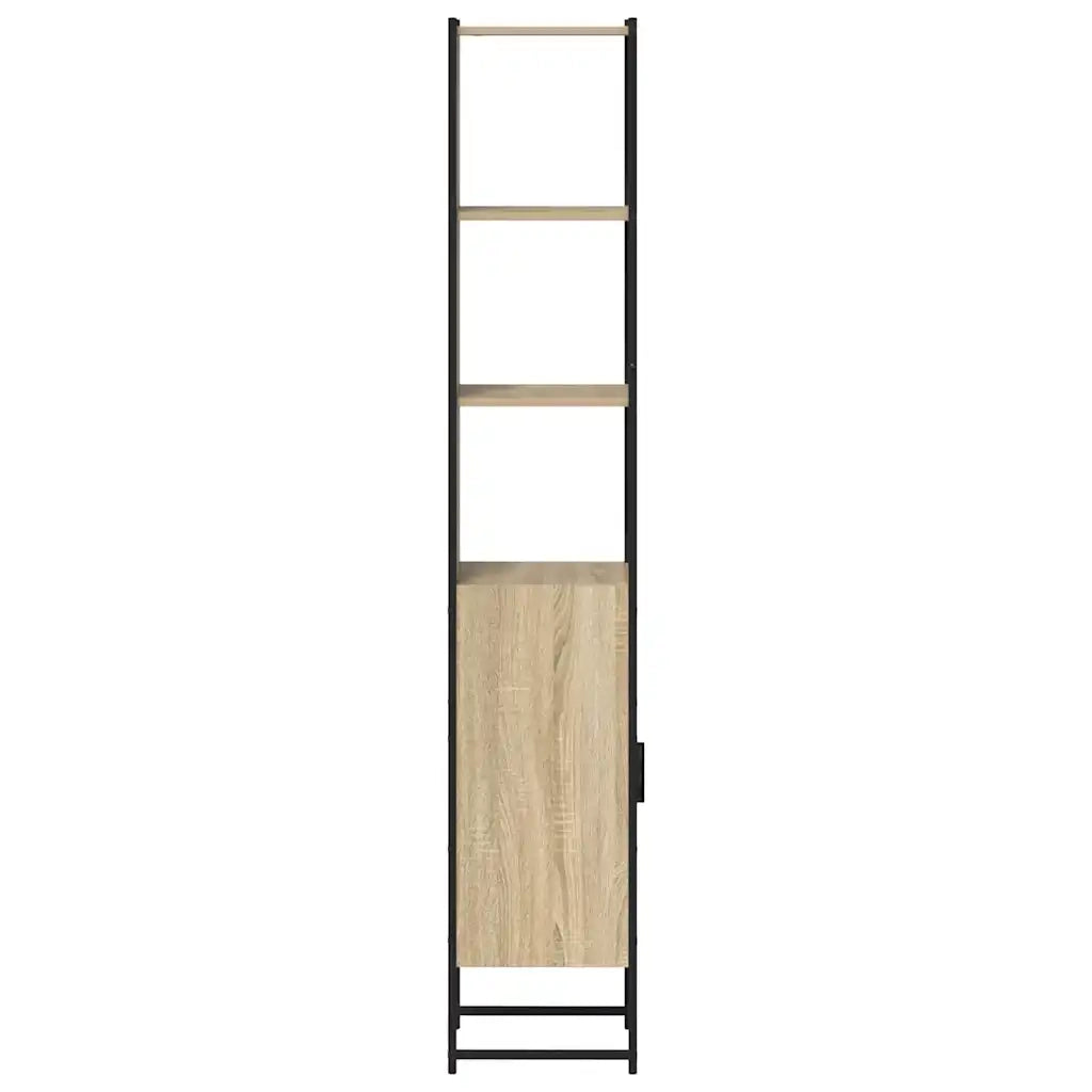 Mobile da Bagno | Armadio da bagno Sonoma 33 x 33 x 185,5 cm Legno multistrato