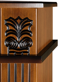 Camino Elettrico da Pavimento 96,3x120x31,8 cm Effetto Fiamma 1500W Roma mini & Mars Noce