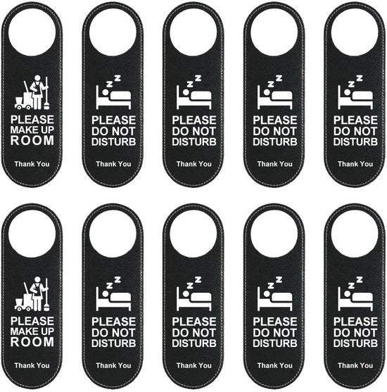 Set di 10 maniglioni per porte a doppia faccia per hotel e bar