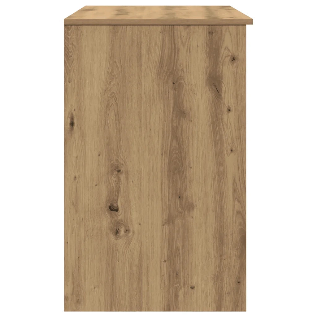 Scrivania | Tavolo da Ufficio Rovere Artigianale 86x49x76 cm in Legno Multistrato
