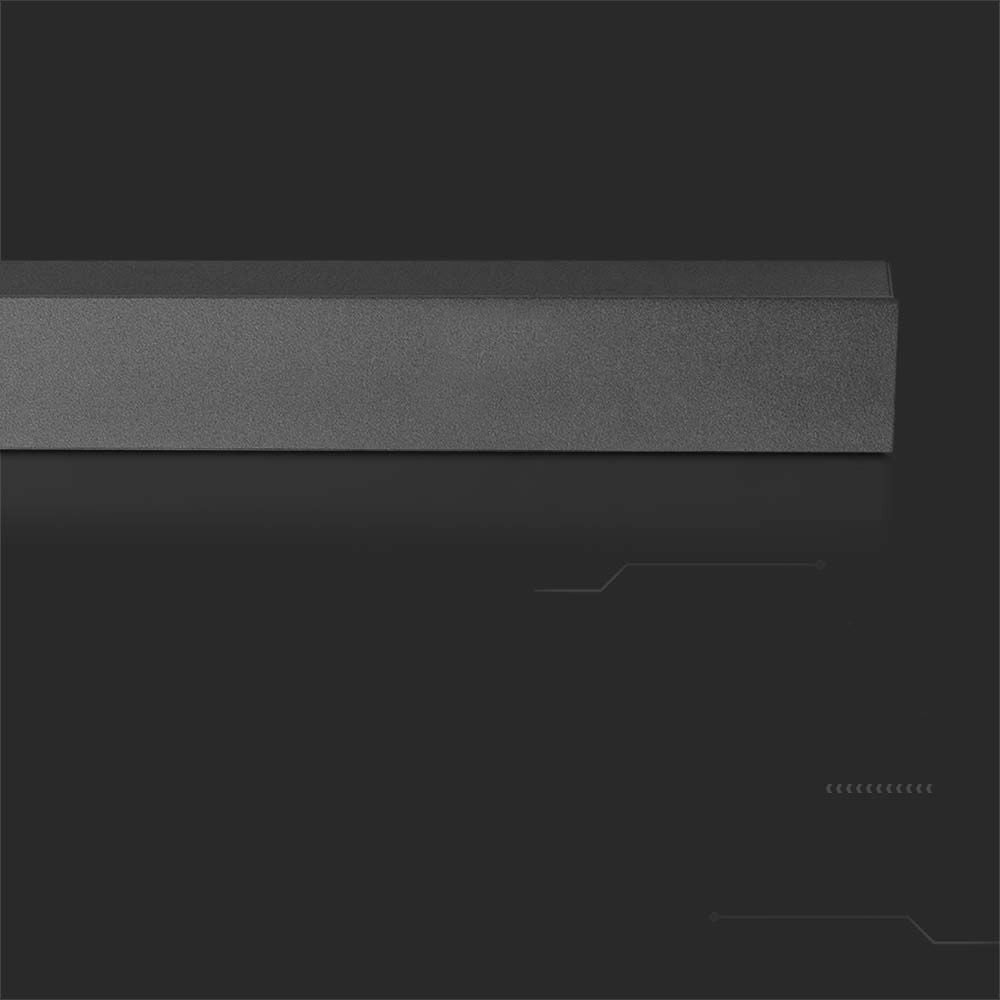 Applique esterna LED V-TAC 16W 100cm IP65 antracite