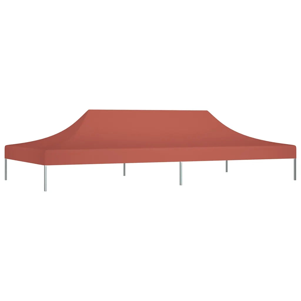 Tetto per Tendone per Feste 6x3 m Terracotta 270 g/m2 CFW7566371