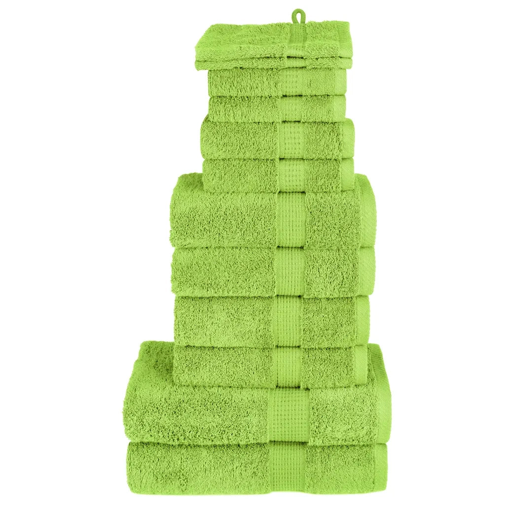 Set ASciugamani SOLUND 12 pz Verdi 600 gsm